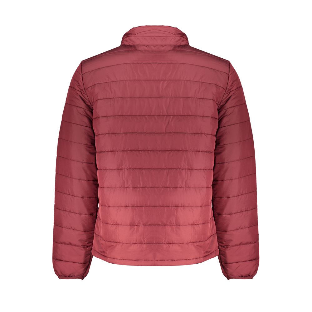 Red Polyester Men's Sports Jacket