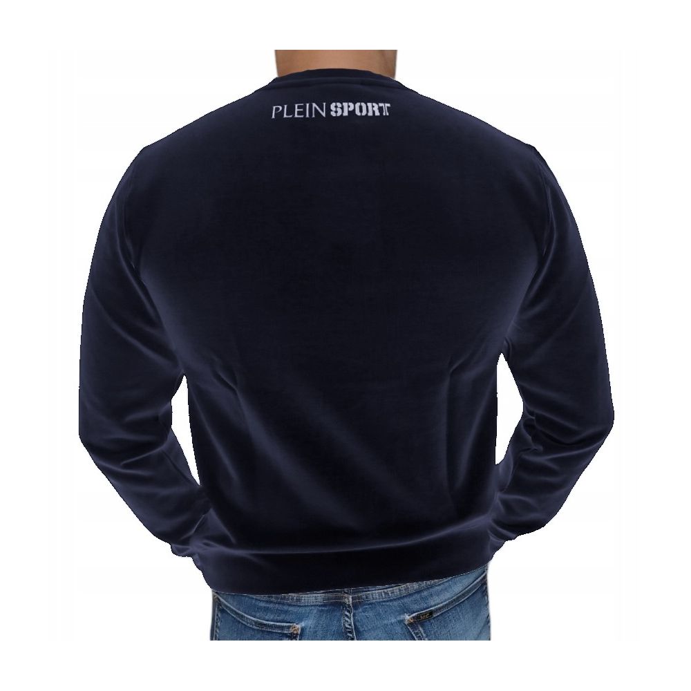 Blue Cotton Sweatshirt