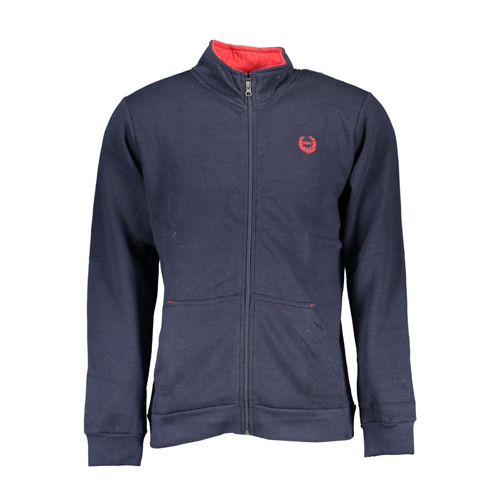 Blue Cotton Sweatshirt