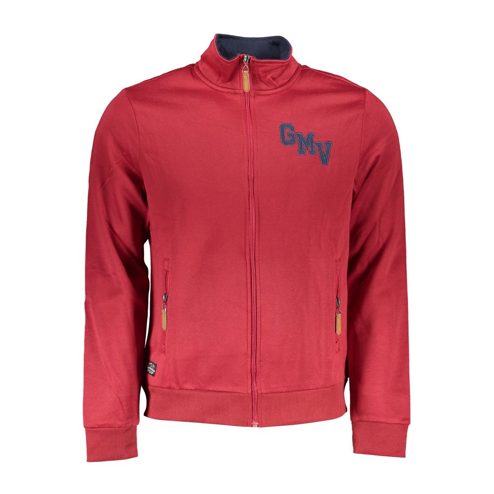 Red Cotton Sweatshirt