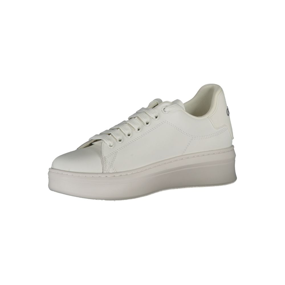 White Leather Sneaker