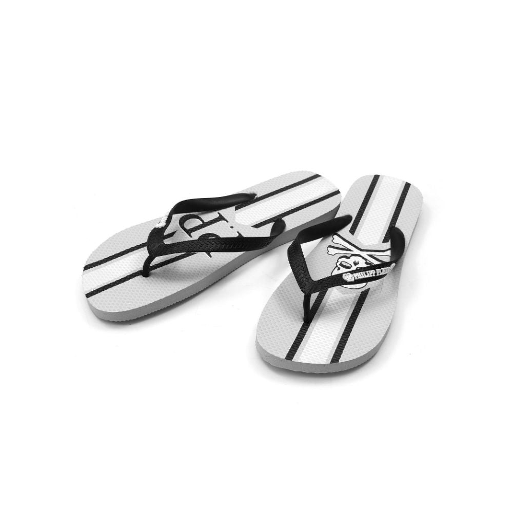 Gray Polyester Women Flip Flop