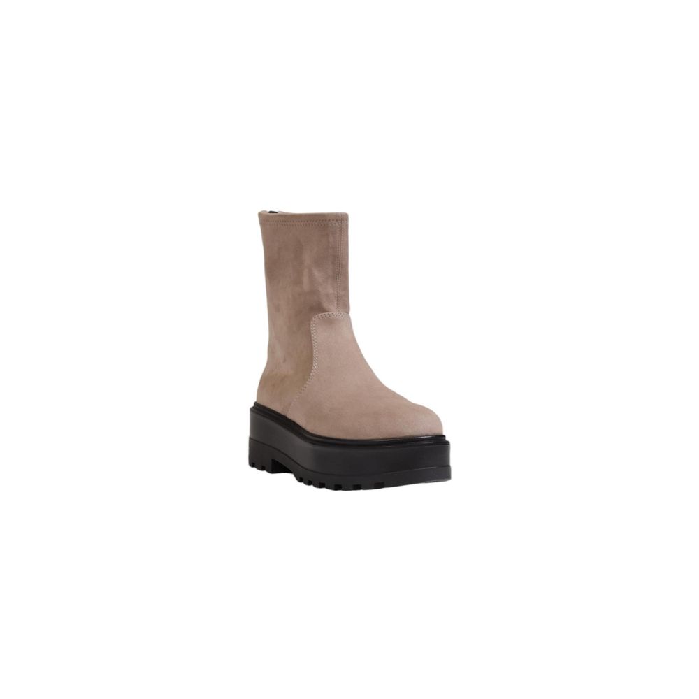 Beige Recycled Polyester Ankle