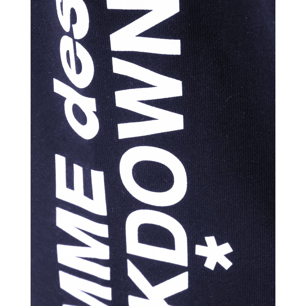 Blue Cotton Women Sweatpants