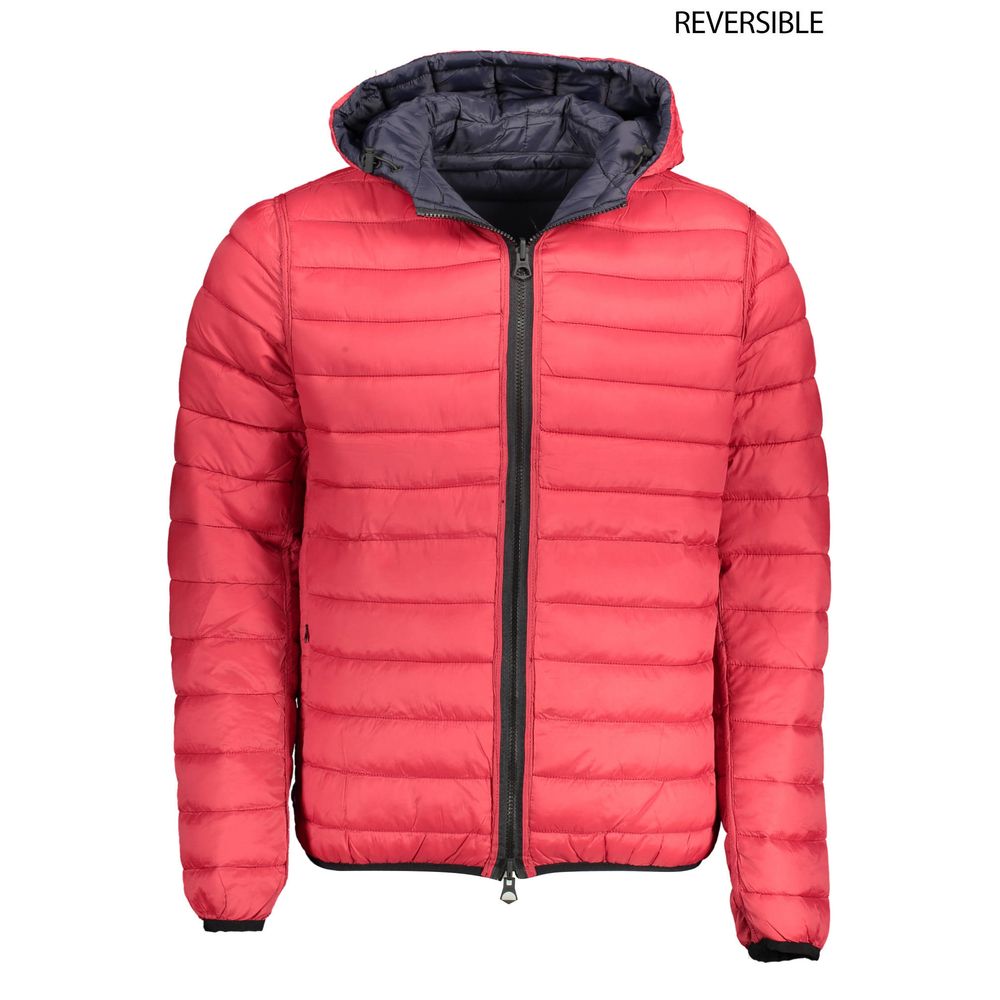 Blue Nylon Jackets & Coat