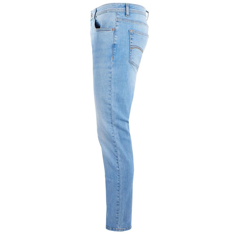 Blue Cotton Jeans Denim
