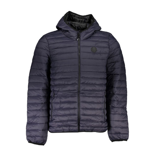 Blue Polyamide Jackets & Coat