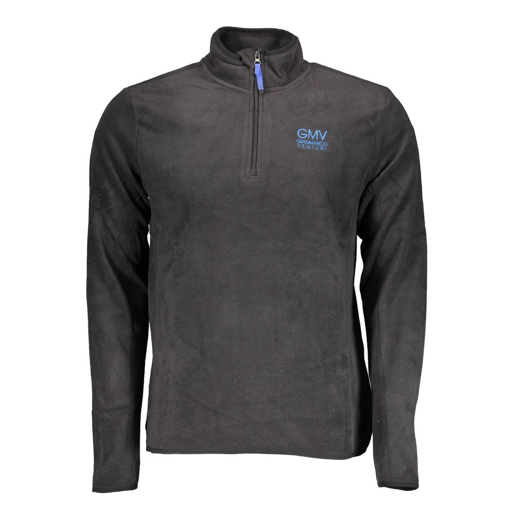 Black Polyester Sweatshirt